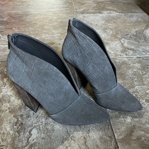 Vince camuto heeled booties